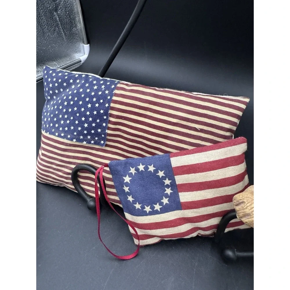 4th Of July Bundle Russ Patriotic Bear Blinking Hat Red White Blue USA Freedom